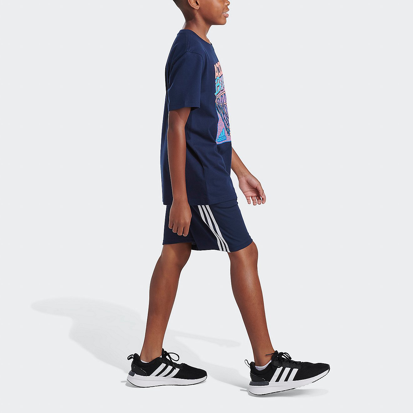 adidas Boys’ B-Ball 22 T-shirt                                                                                                 - view number 3