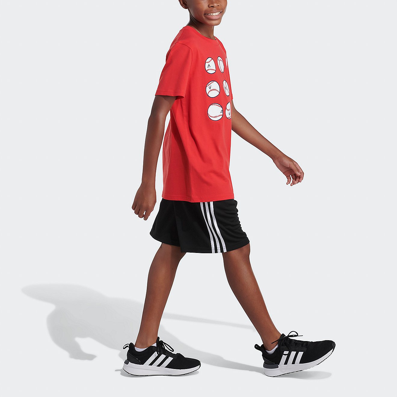 adidas Boys' ADI Baseball Short Sleeve T-shirt                                                                                   - view number 4