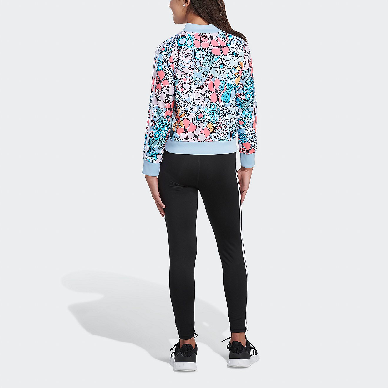 adidas Girls' Print Tricot 22 Jacket                                                                                             - view number 2