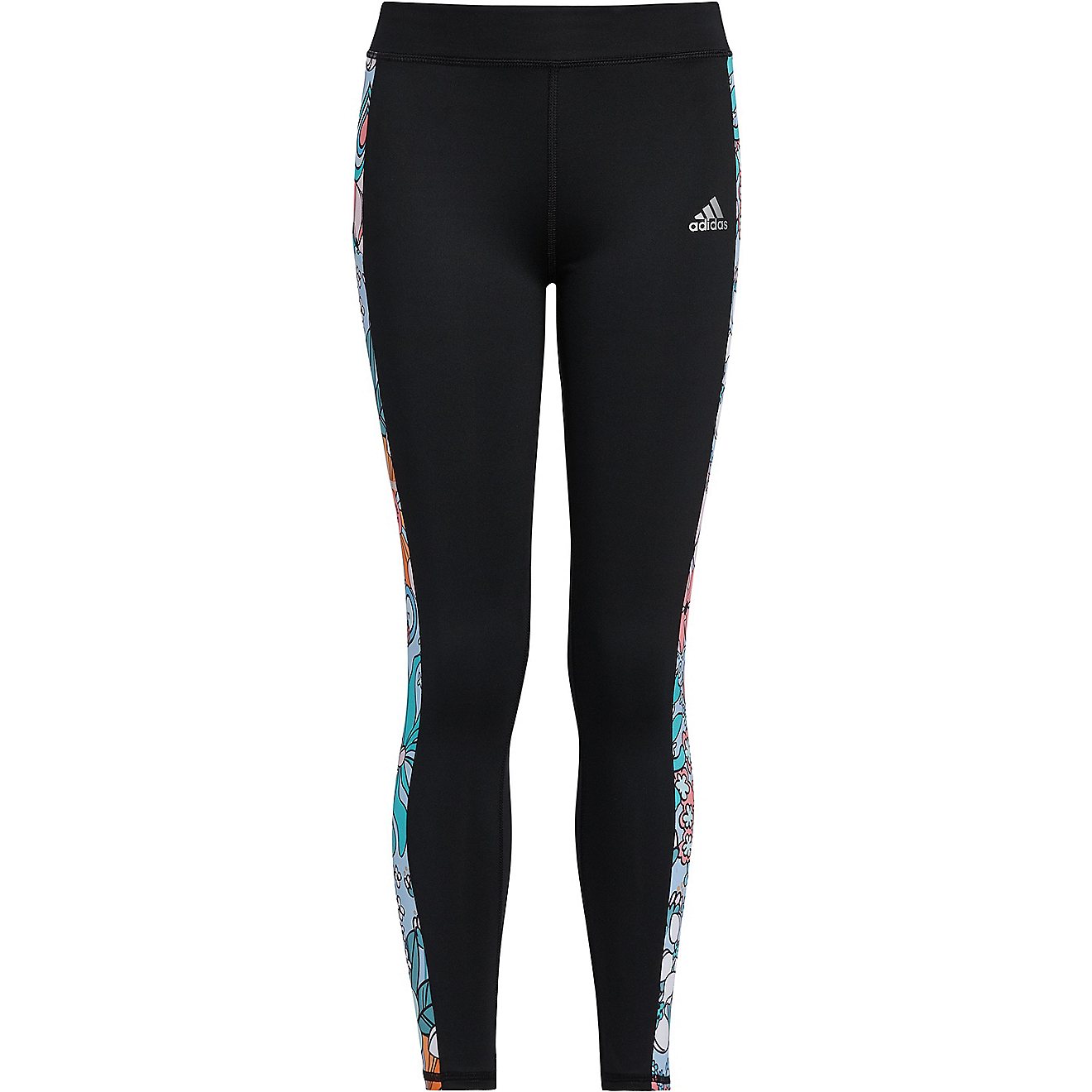 adidas Girls' Cell Pocket AOP Tights                                                                                             - view number 5