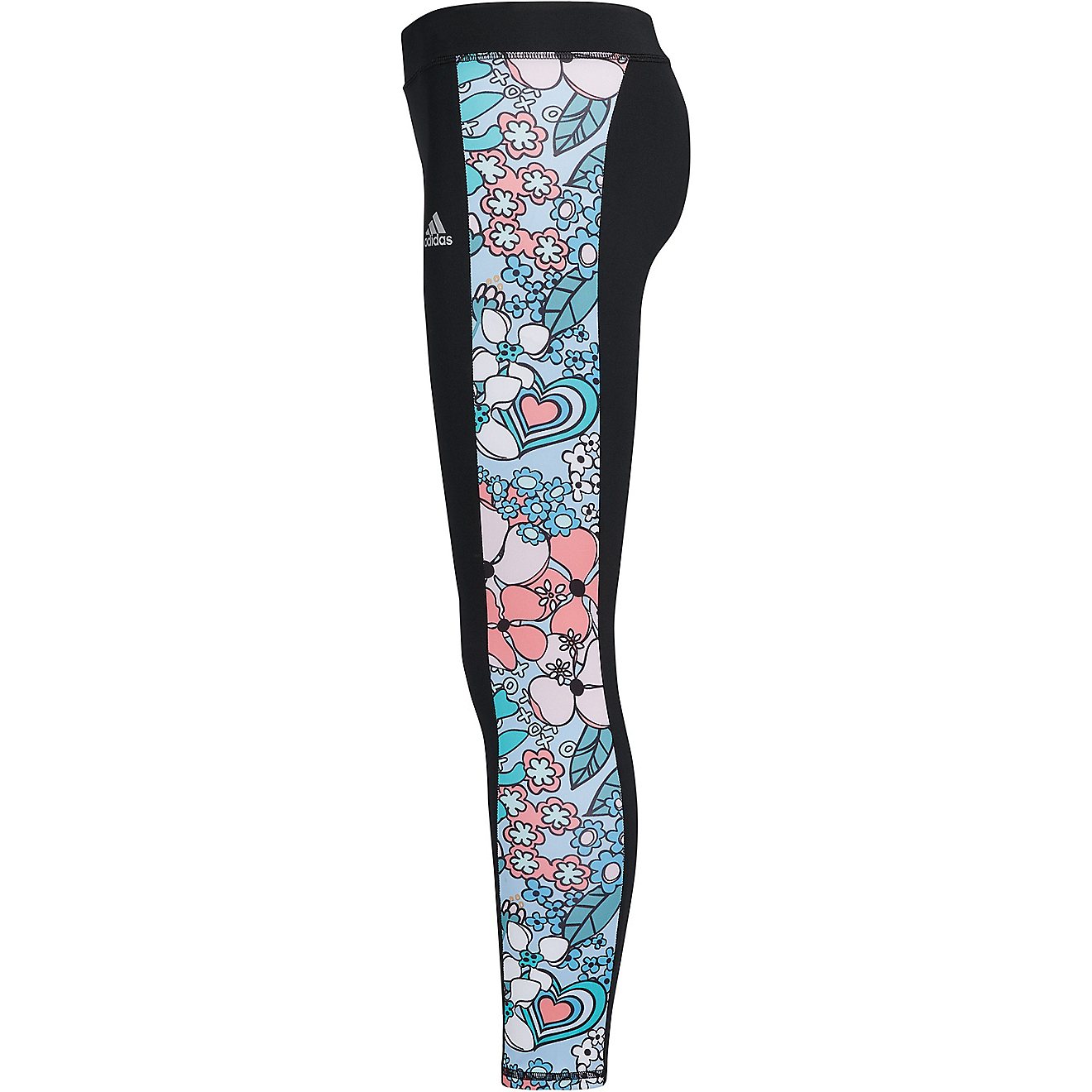 adidas Girls' Cell Pocket AOP Tights                                                                                             - view number 7