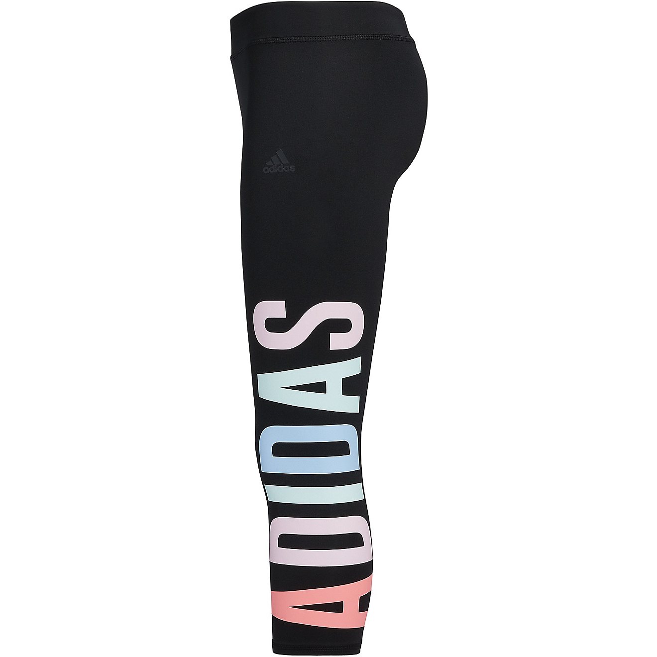 adidas Girls' Aeroready Graphic 7/8 Tights                                                                                       - view number 3