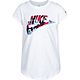 Nike Girls’ 4-7 Iconclash Floral Futura T-shirt                                                                                - view number 1 image