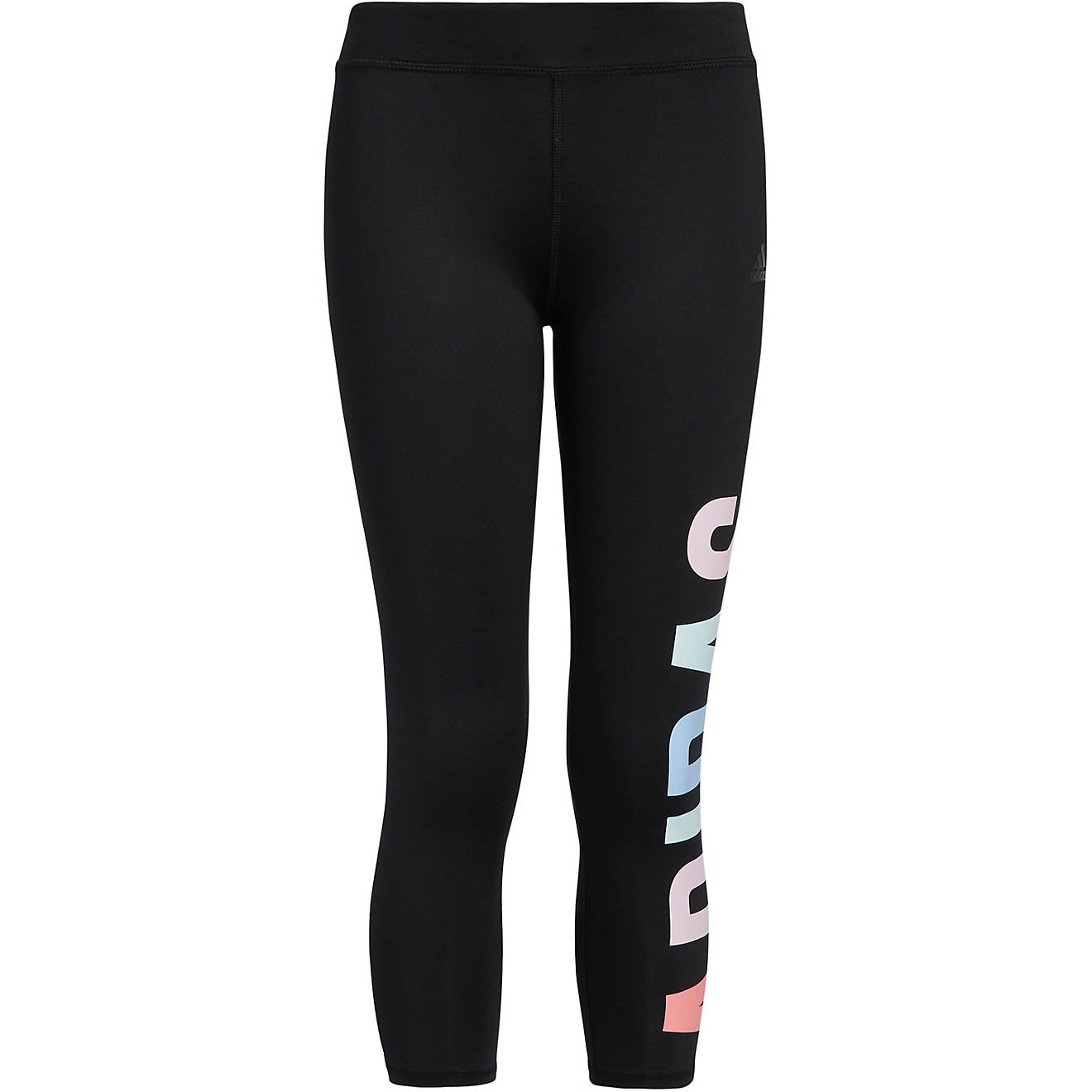adidas Girls' Aeroready Graphic 7/8 Tights                                                                                       - view number 1