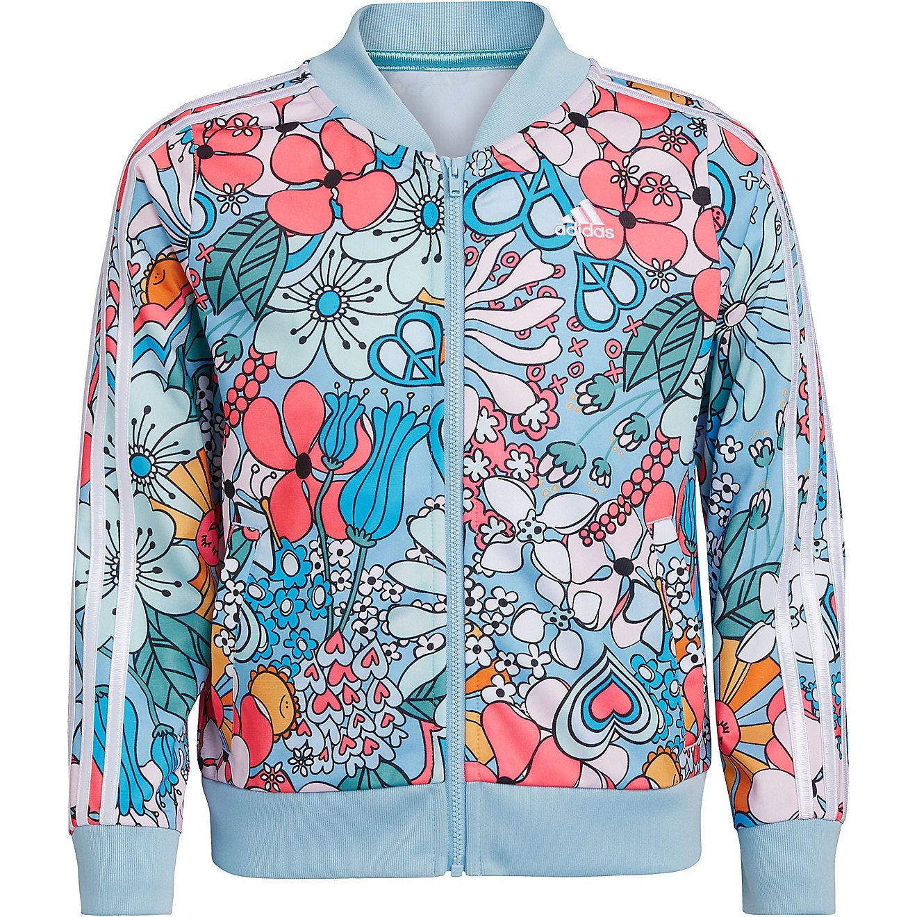 adidas Girls' Print Tricot 22 Jacket                                                                                             - view number 5