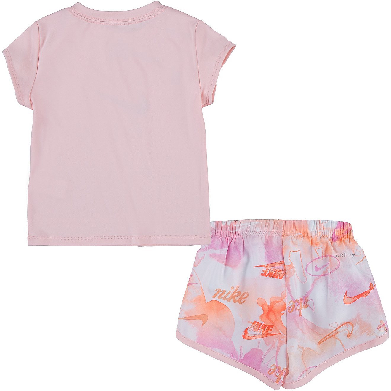 Nike Toddler Girls' Dri-FIT Summer Daze Sprinter T-Shirt and Shorts Set                                                          - view number 2