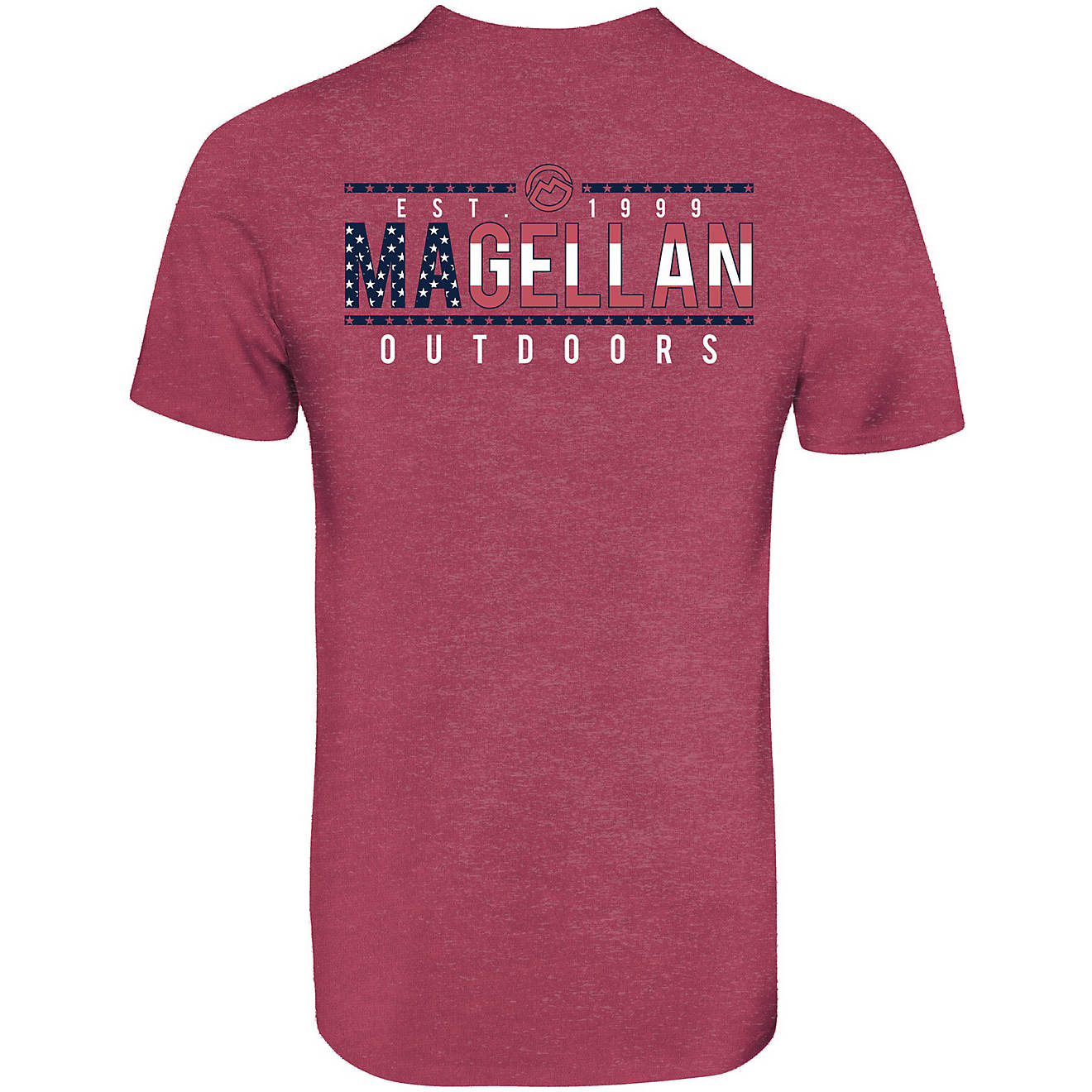 Magellan Outdoors Men's Stripe Graphic Short Sleeve T-shirt                                                                      - view number 1
