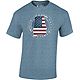 State Life Men's Patriotic Alabama Short Sleeve T-shirt                                                                          - view number 1 image