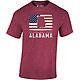 State Life Men's Alabama Grunge Flag T-shirt                                                                                     - view number 1 image