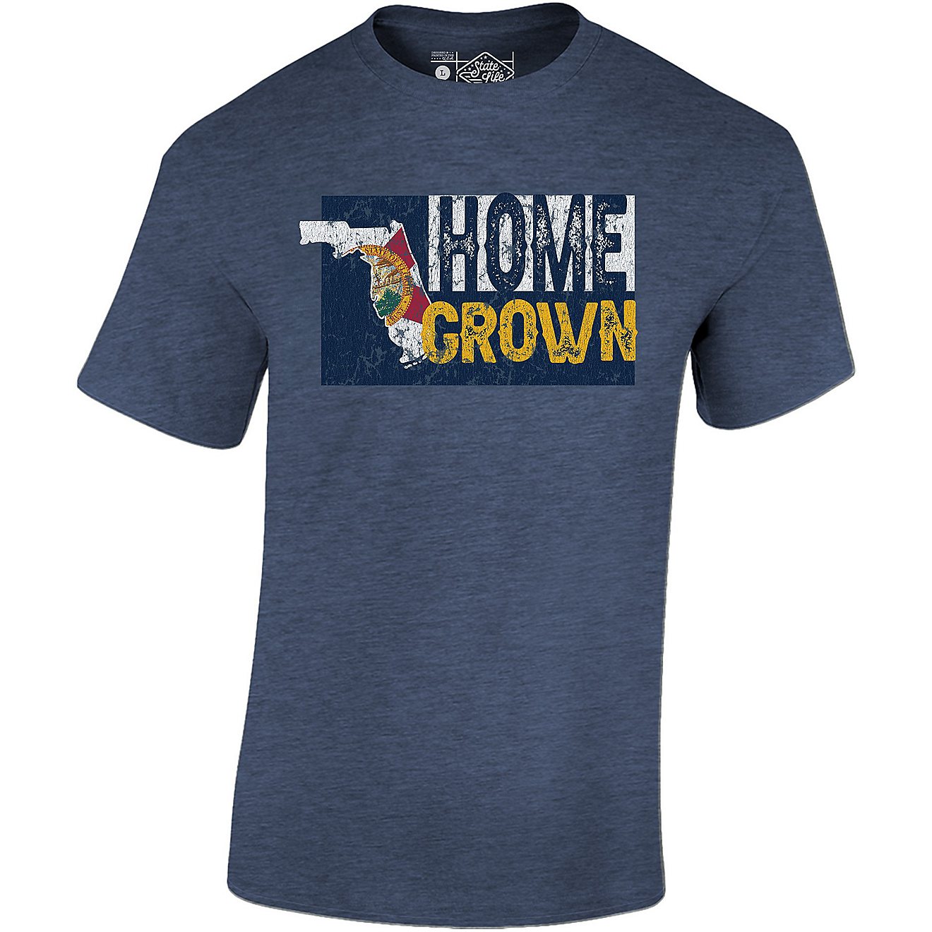 State Life Men's Florida Home Grown T-shirt                                                                                      - view number 1