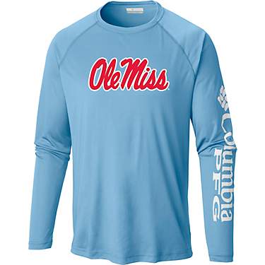 Columbia Sportswear Men's University of Mississippi Terminal Tackle Long Sleeve T-shirt                                         