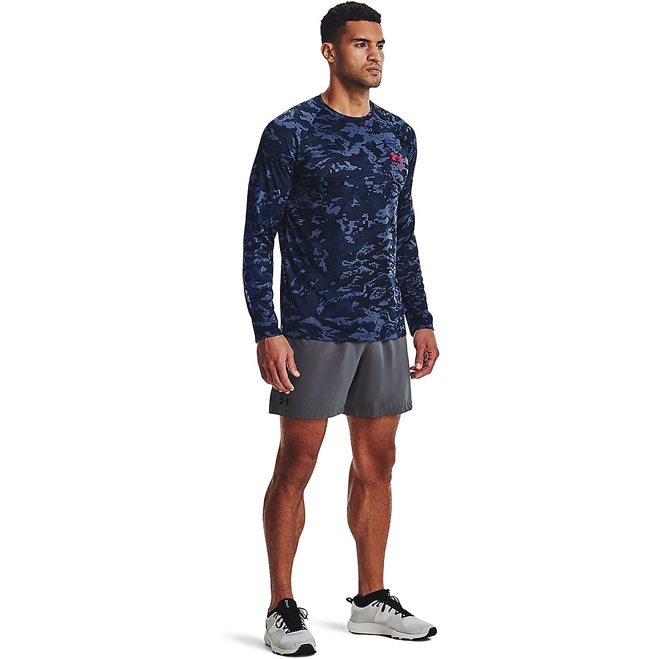 Under Armour Men's Freedom Tech Graphic Long Sleeve T-shirt                                                                      - view number 3