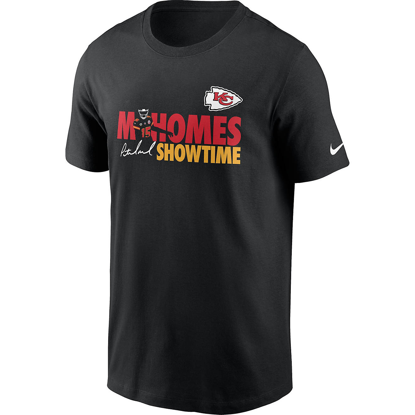 Nike Men's Kansas City Chiefs Patrick Mahomes Local Showtime T-shirt                                                             - view number 1