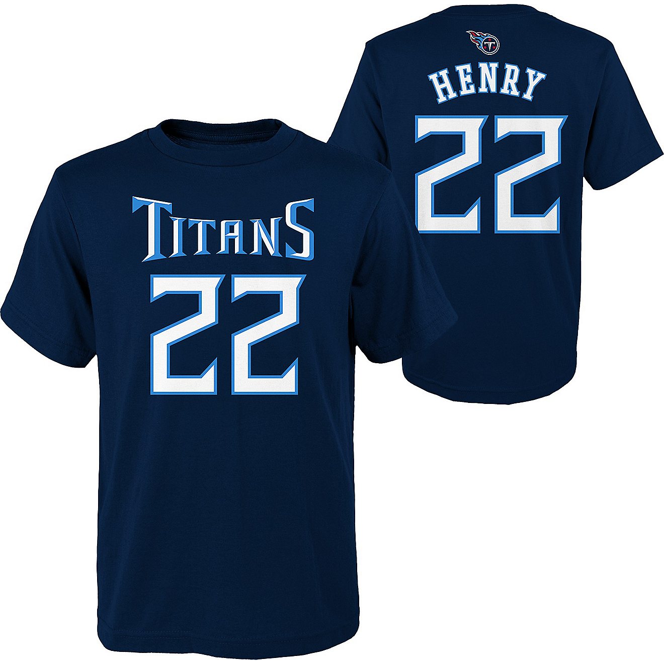 NFL Boys' Tennessee Titans Derrick Henry 22 Mainliner T-shirt                                                                    - view number 1