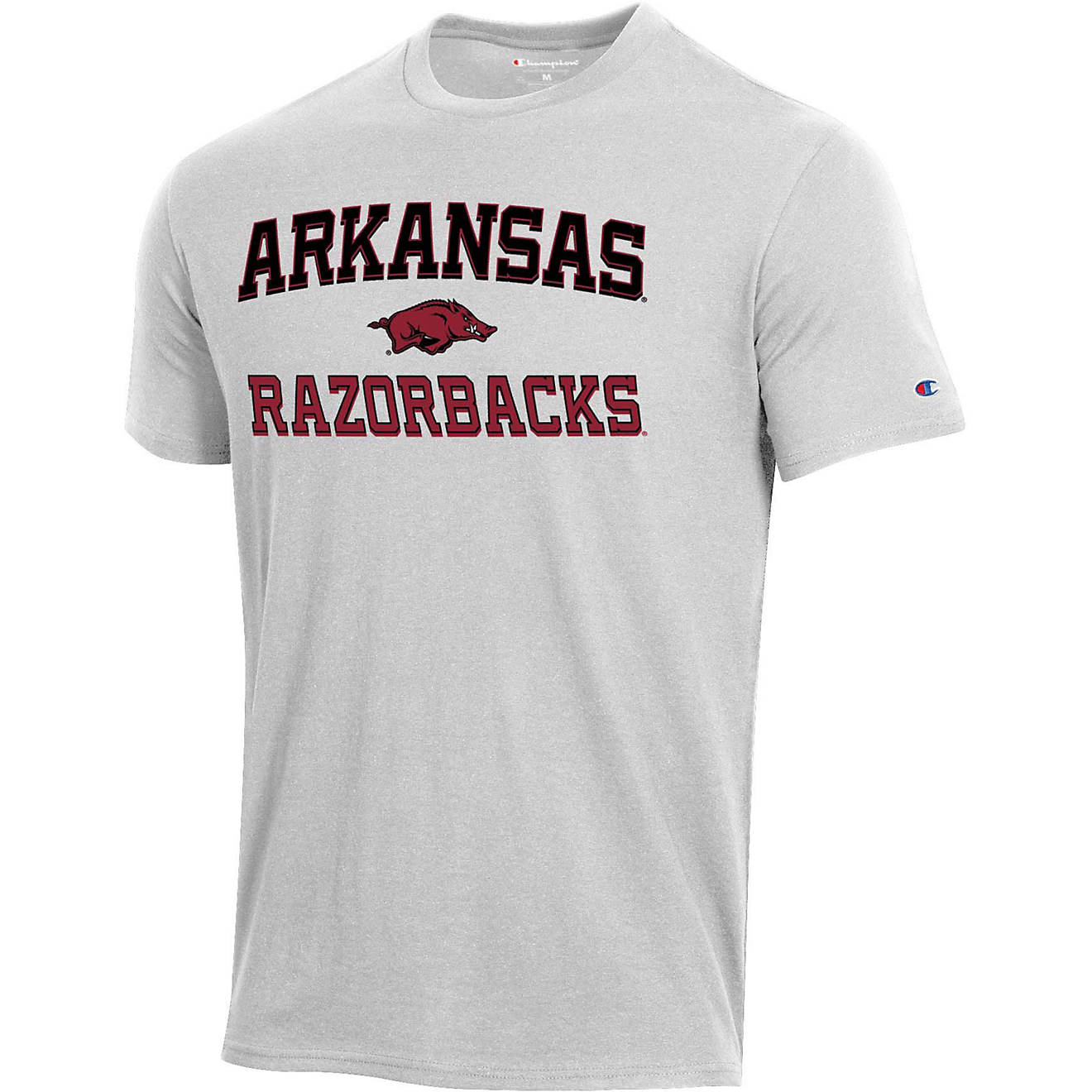 Champion Men's University of Arkansas Team Arch T-shirt                                                                          - view number 1