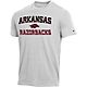 Champion Men's University of Arkansas Team Arch T-shirt                                                                          - view number 1 image