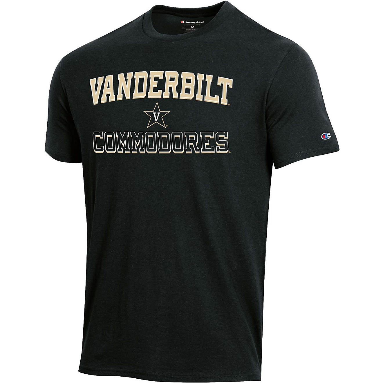 Champion Men's Vanderbilt University Team Arch T-shirt                                                                           - view number 1