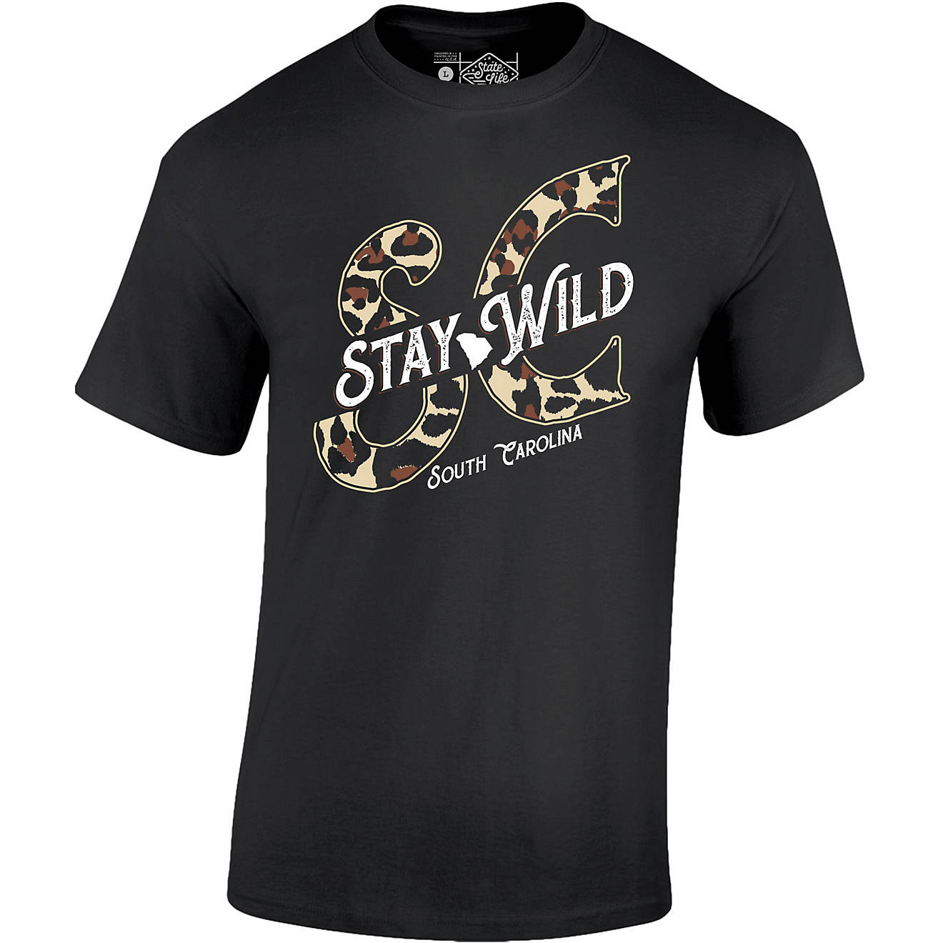 State Life Women's South Carolina Stay Wild T-shirt                                                                              - view number 1