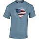 State Life Men's Short Sleeve South Carolina Patriotic T-shirt                                                                   - view number 1 image