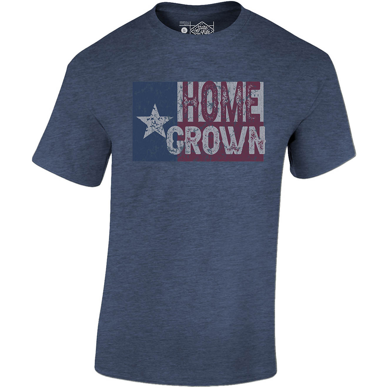 State Life Men's Texas Home Grown T-shirt                                                                                        - view number 1