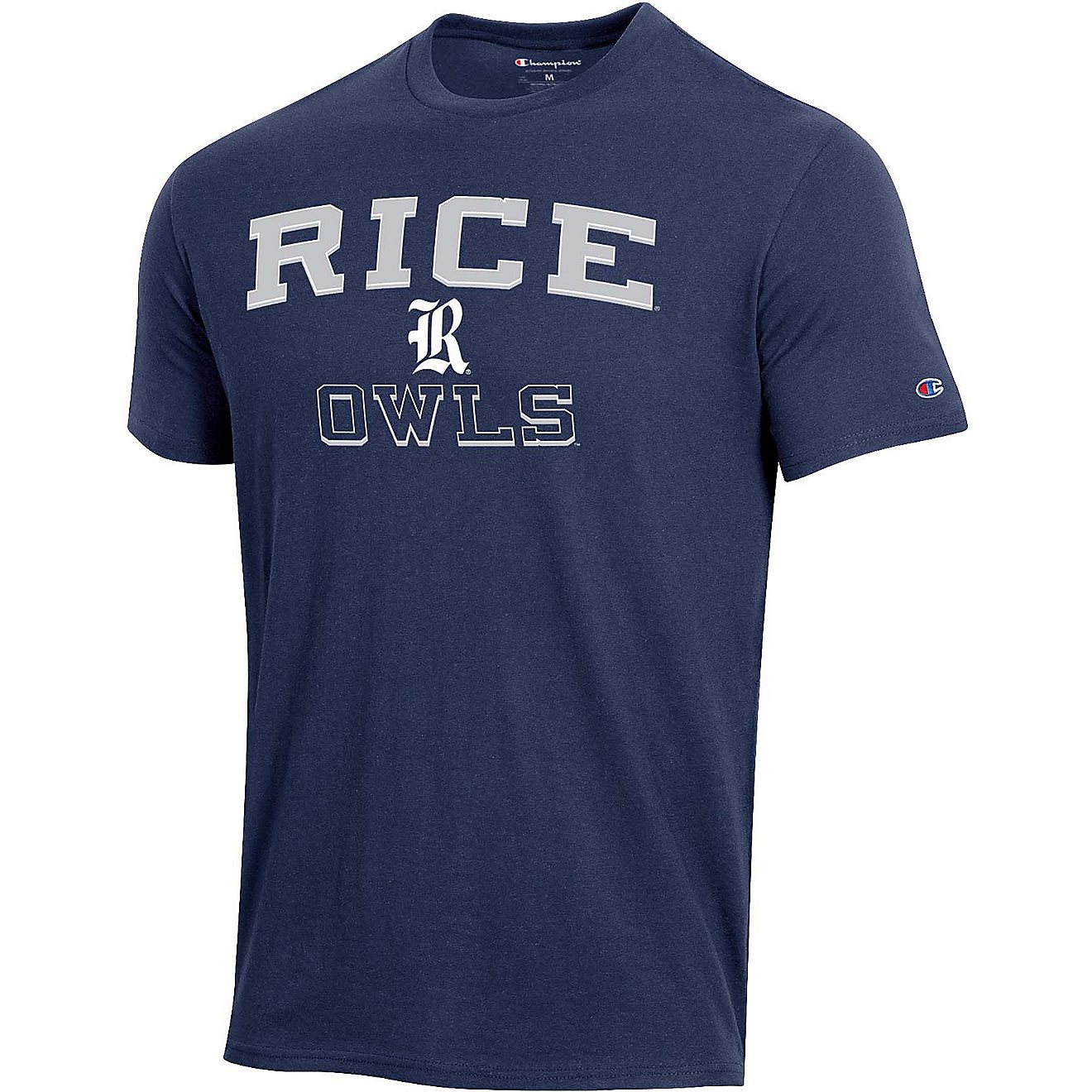 Champion Men's Rice University Team Arch T-shirt                                                                                 - view number 1