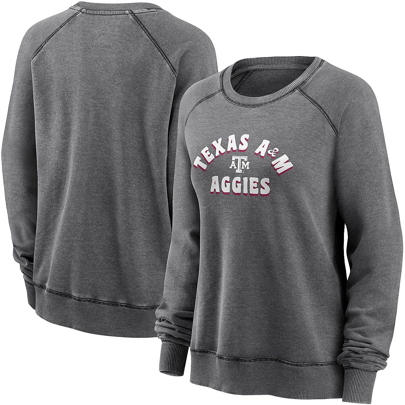Fanatics Women’s Texas A&M University True Classics Washed Long Sleeve T-shirt                                                 - view number 1