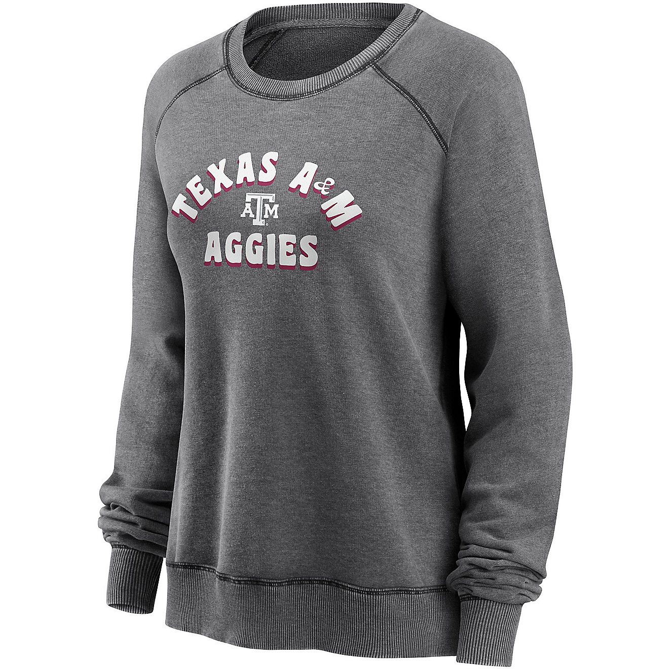 Fanatics Women’s Texas A&M University True Classics Washed Long Sleeve T-shirt                                                 - view number 2