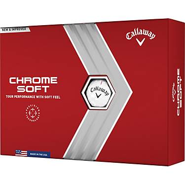 Callaway Chrome Soft 2022 Golf Balls 12-Pack                                                                                    