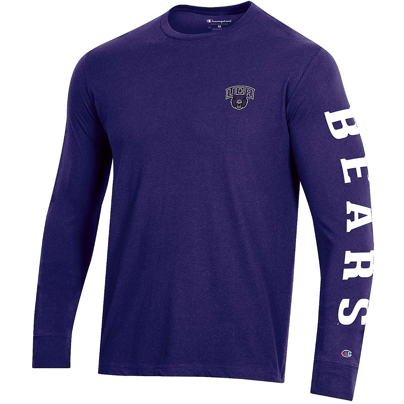 Champion Men's University of Central Arkansas Mascot Sleeve Hit Long Sleeve T-shirt                                              - view number 2