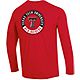 Champion Men's Texas Tech University Mascot Sleeve Hit Long Sleeve T-shirt                                                       - view number 1 image