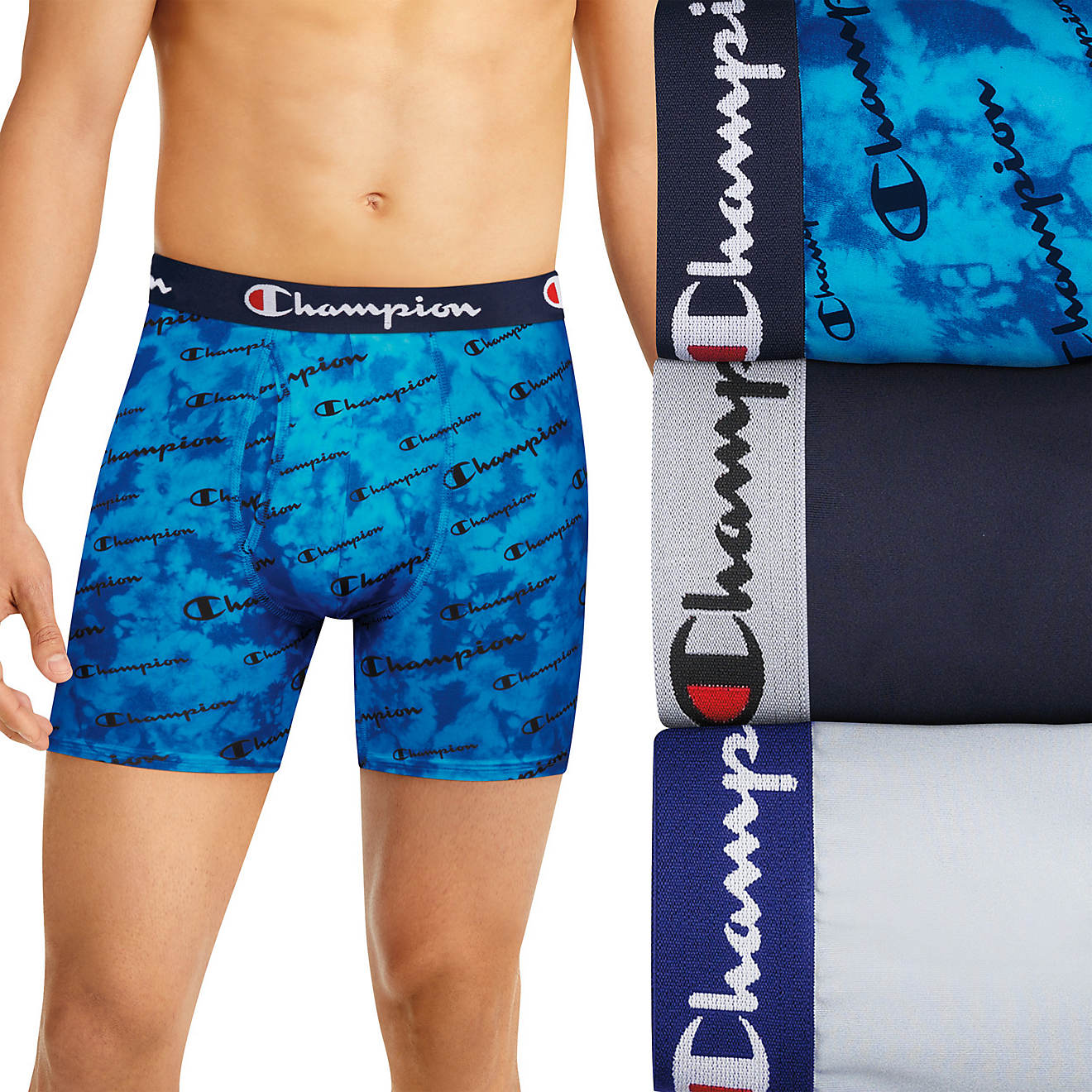 Champion Men's Lightweight Stretch Boxers 3-Pack                                                                                 - view number 1