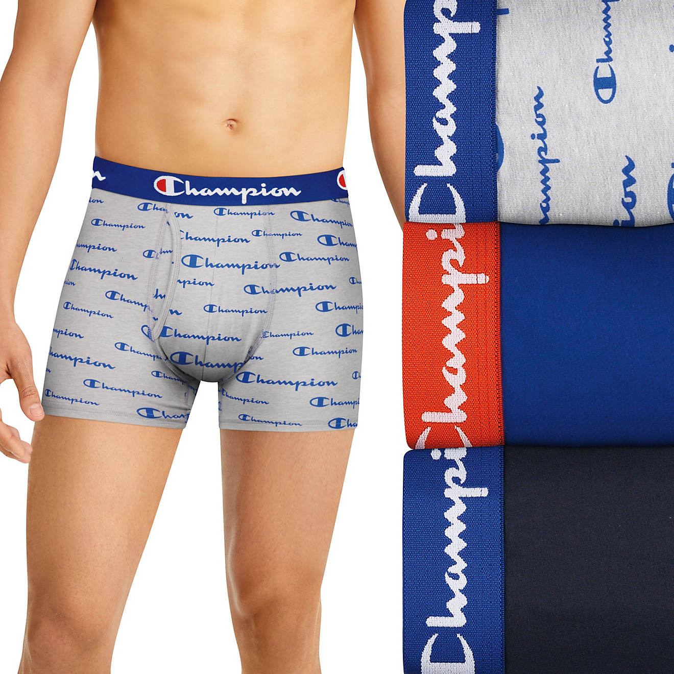 Champion Men's Stretch Trunks 3-Pack                                                                                             - view number 1