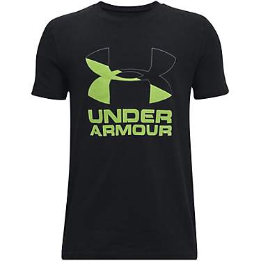 Under Armour Boys' Half Big Logo Lockup Short Sleeve T-Shirt                                                                    