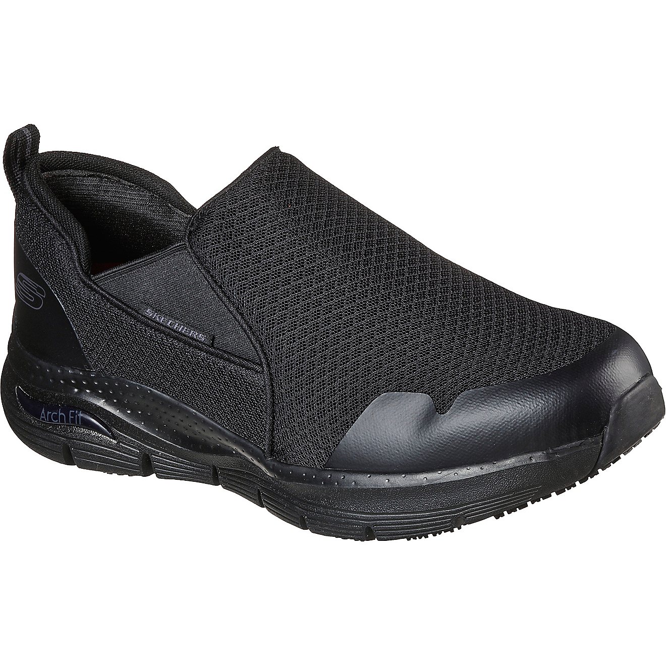 SKECHERS Men's Slip-On Arch Fit Slip-Resistant Tineid Shoes                                                                      - view number 3