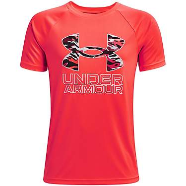 Under Armour Boys' UA Tech Hybrid Printed T-shirt                                                                               