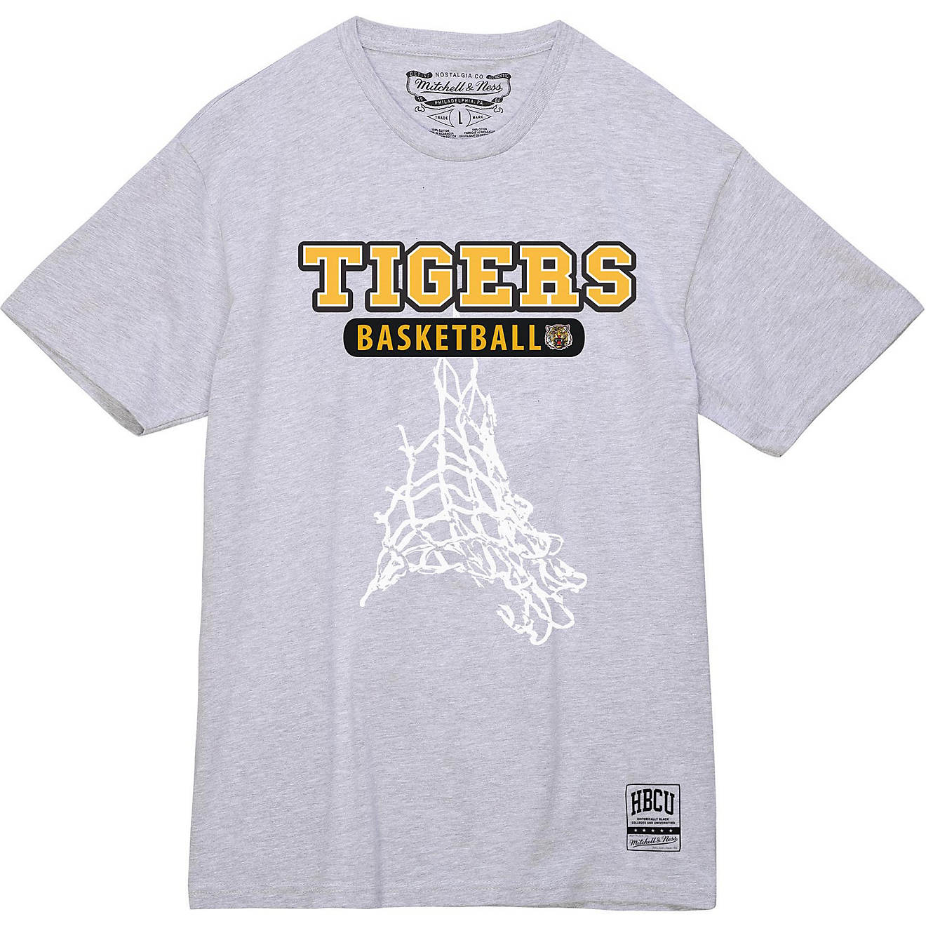 Mitchell & Ness Men's Grambling State University Basketball T-shirt                                                              - view number 1