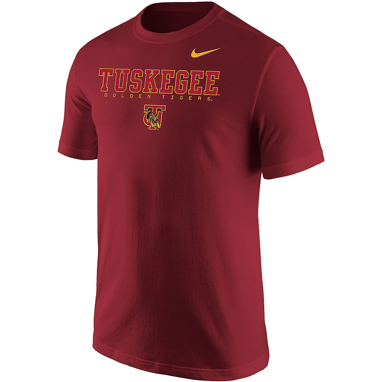 Nike Men's Tuskegee University Core Cotton Short Sleeve T-shirt                                                                  - view number 1