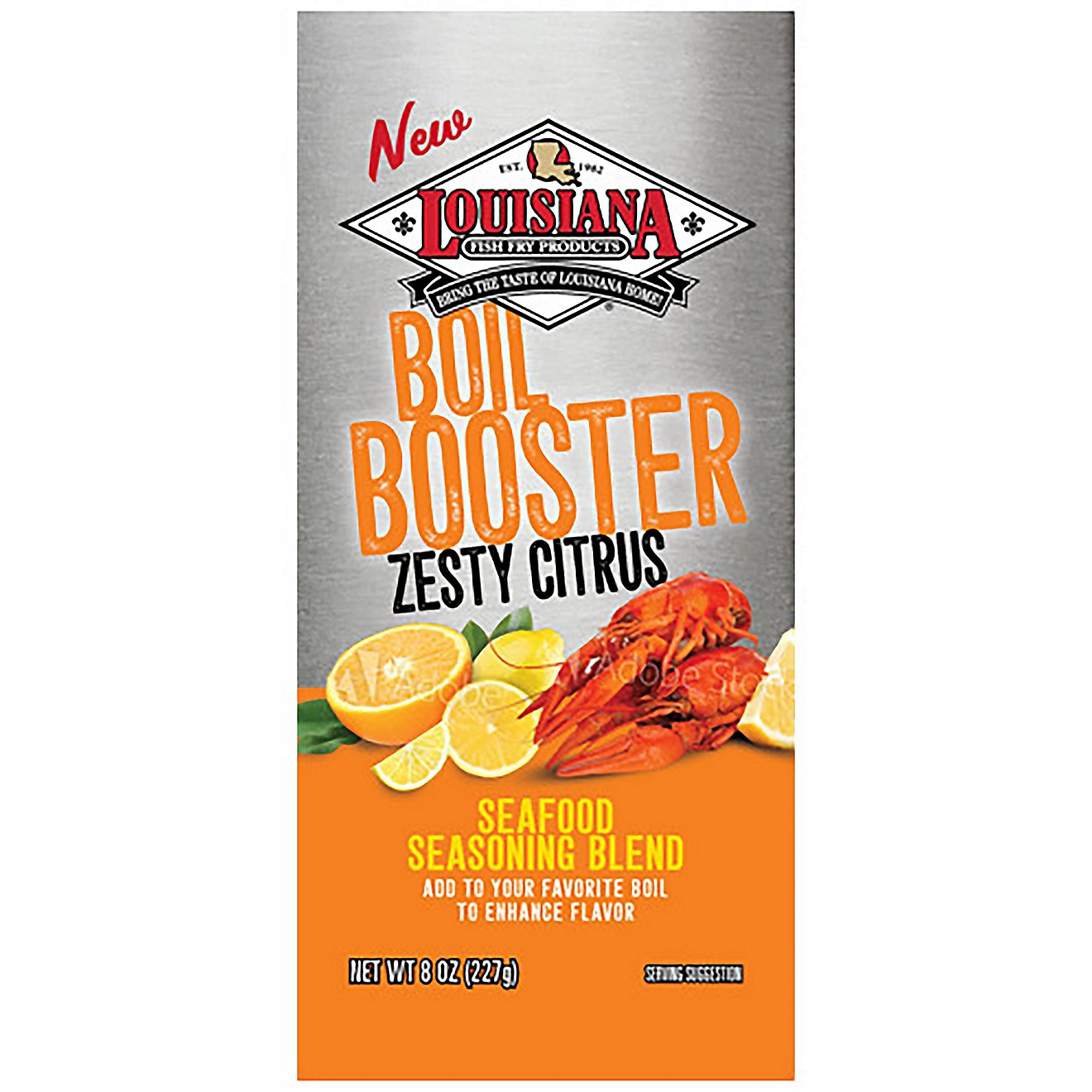 Louisiana Fish Fry Products Boil Booster Zesty Citrus 7 oz Seasoning                                                             - view number 1