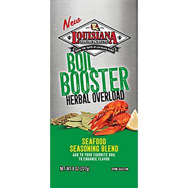 Louisiana Fish Fry Products Boil Booster Herbal Overload 8 oz Seasoning                                                         