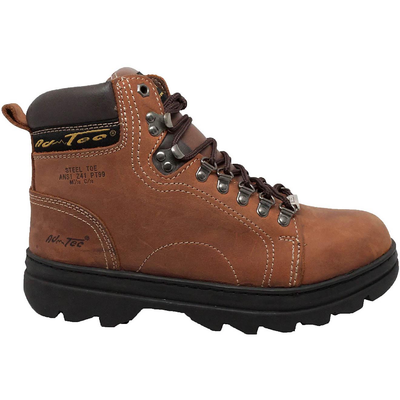 AdTec Men’s 6 in Steel Toe Hiker Boots                                                                                         - view number 1