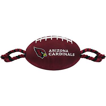 Pets First Arizona Cardinals Nylon Football Rope Dog Toy                                                                        