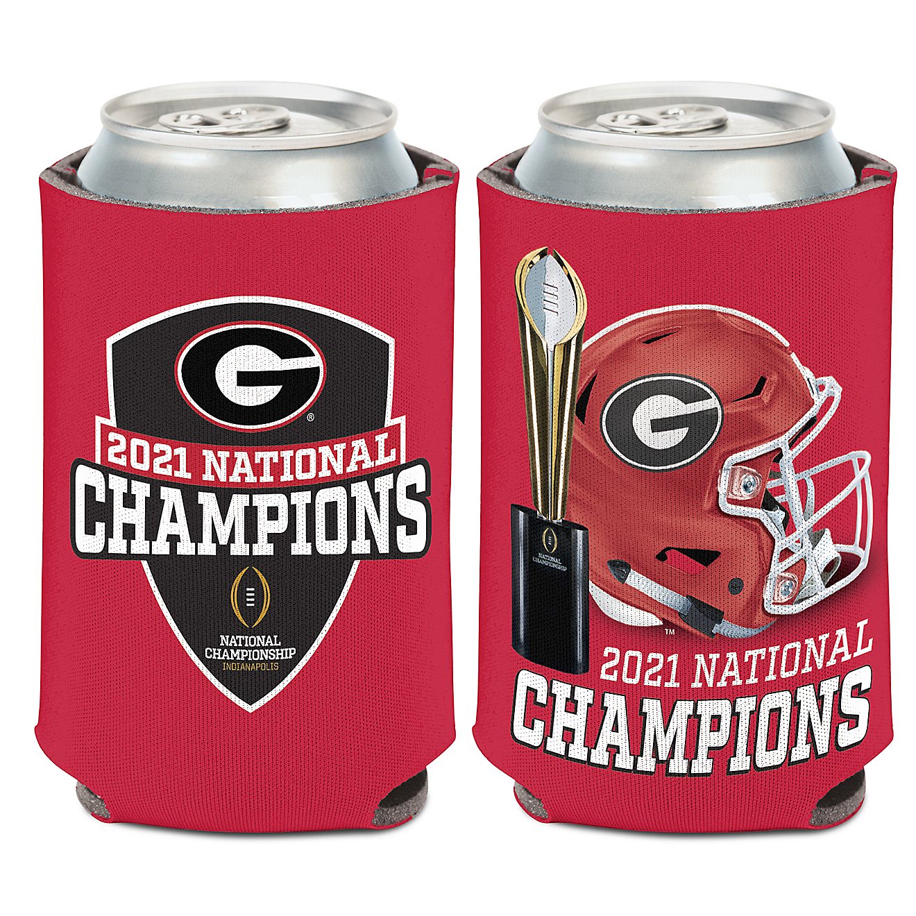 WinCraft University of Georgia ‘21 NCAA CFP Champs Can Cooler                                                                  - view number 1