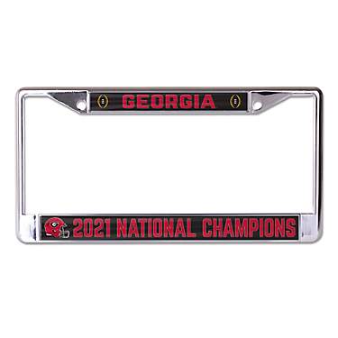 WinCraft University of Georgia ‘21 NCAA CFP Champs Helmet License Plate                                                       