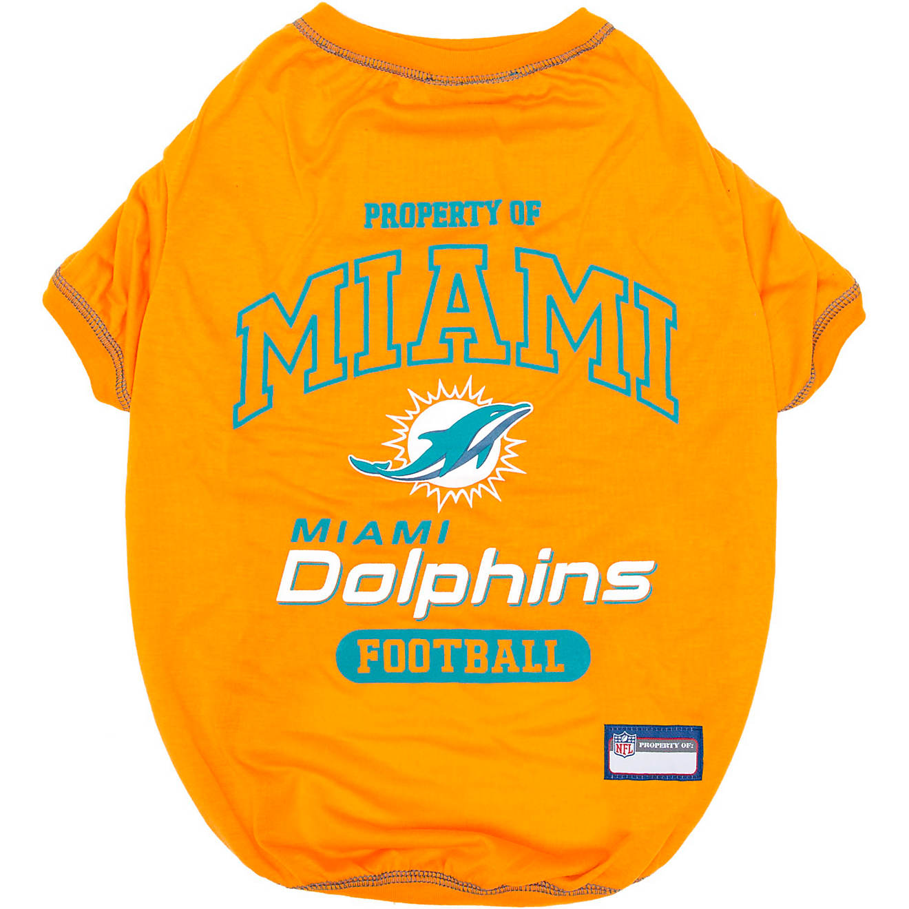 Pets First Miami Dolphins Pet T-shirt                                                                                            - view number 1