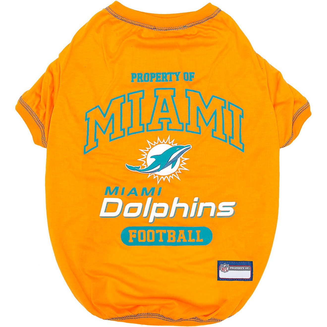 Pets First Miami Dolphins Pet T-shirt                                                                                            - view number 1