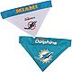 Pets First Miami Dolphins Reversible Dog Bandana                                                                                 - view number 1 image