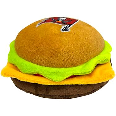 Pets First Tampa Bay Buccaneers Hamburger Dog Toy                                                                               