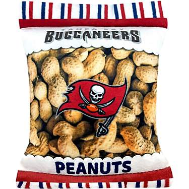 Pets First Tampa Bay Buccaneers Peanut Bag Dog Toy                                                                              