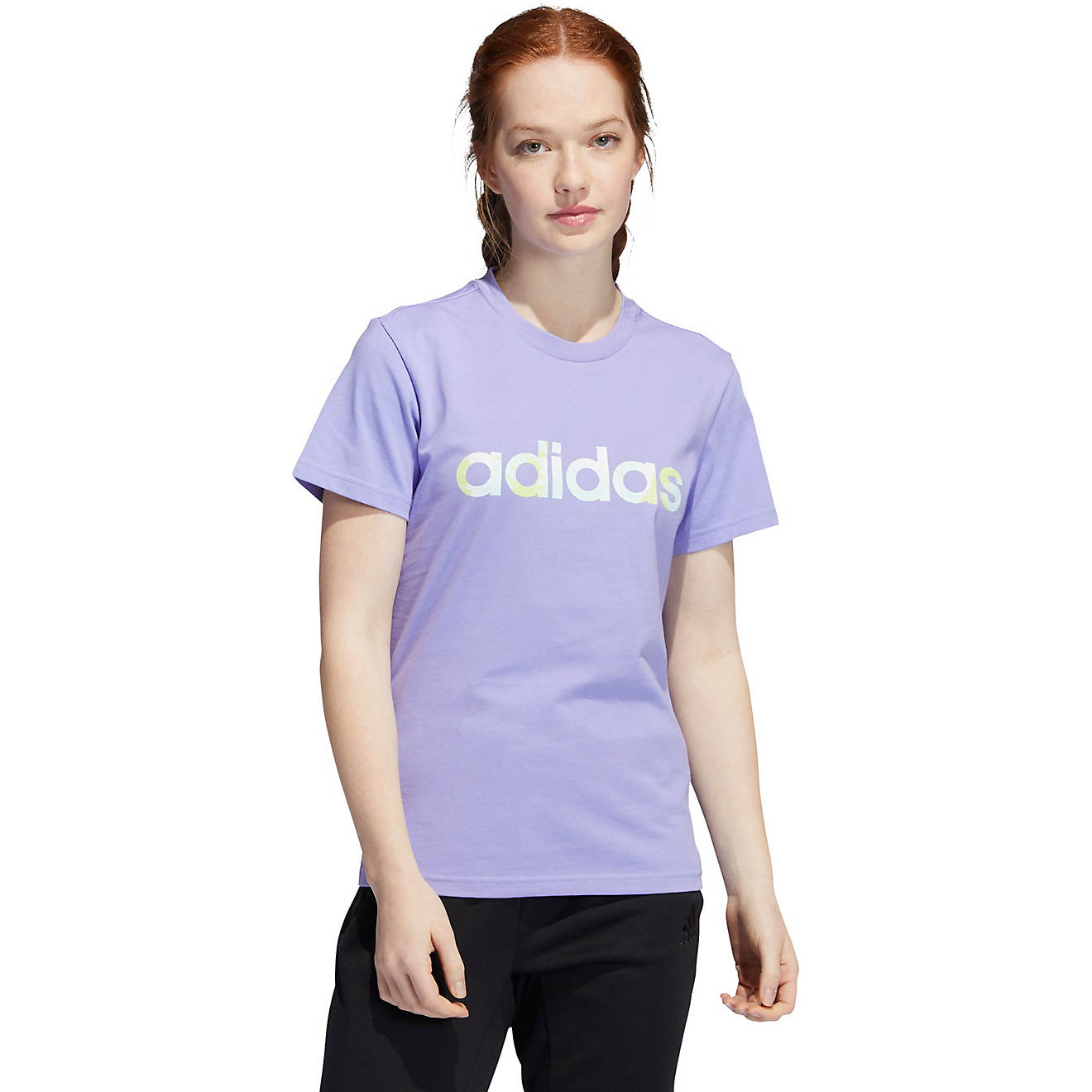 adidas Women's Tie Dye Graphic Short Sleeve T-shirt                                                                              - view number 1