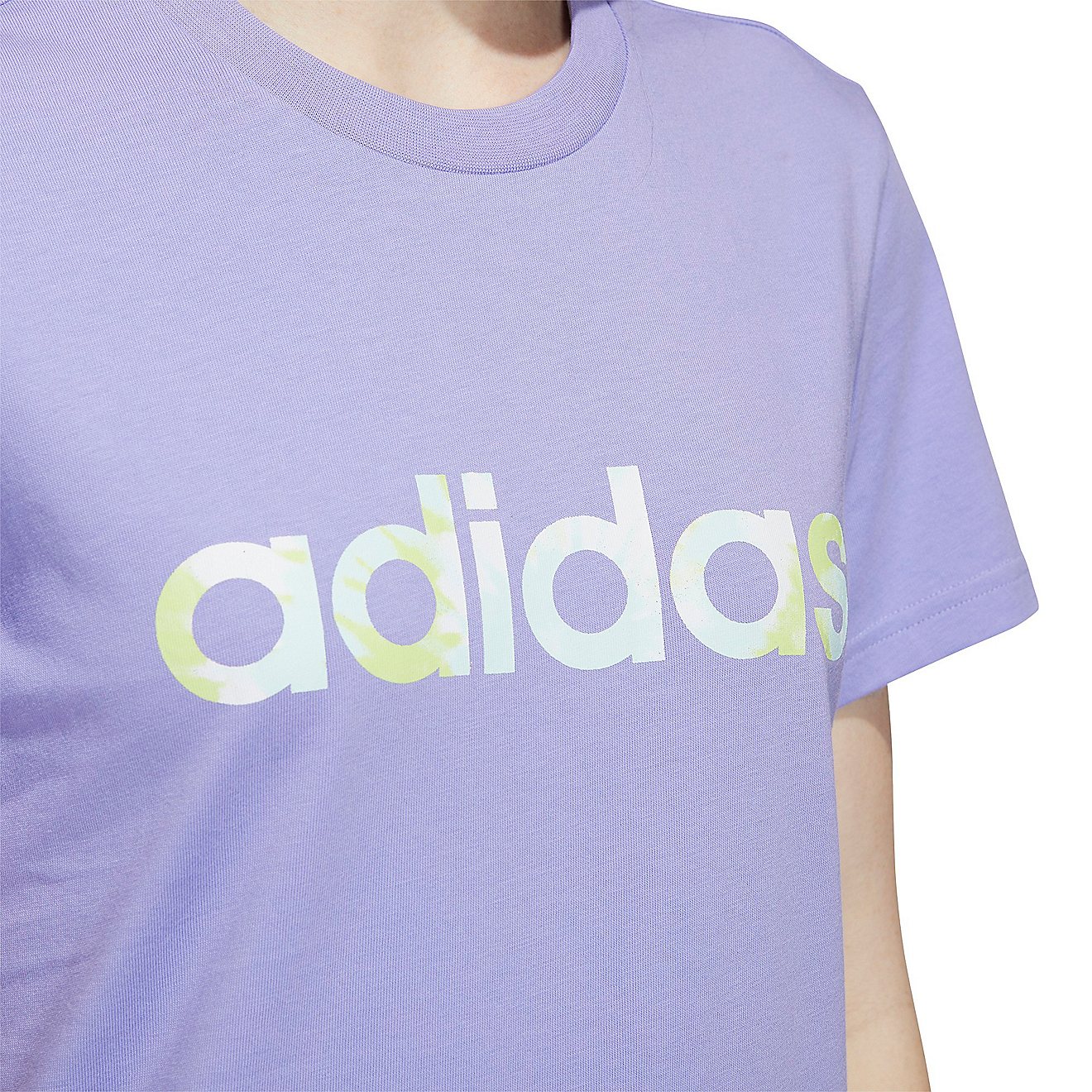 adidas Women's Tie Dye Graphic Short Sleeve T-shirt                                                                              - view number 4